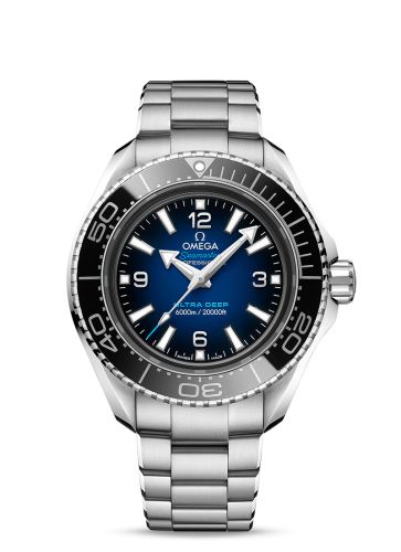Omega Seamaster Planet Ocean Ultra Deep O-Megasteel / Blue / Bracelet 215.30.46.21.03.001