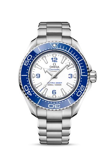 Omega Seamaster Planet Ocean Ultra Deep O-Megasteel / White / Bracelet 215.30.46.21.04.001