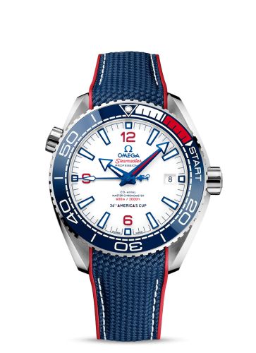 Omega Seamaster Planet Ocean 600M Co-Axial 43.5 Master Chronometer Stainless Steel / White / America's Cup 215.32.43.21.04.001