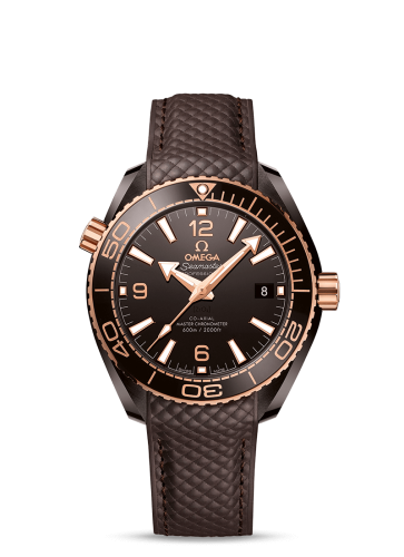 Omega Seamaster Planet Ocean 600M Co-Axial 39.5 Master Chronometer Deep Brown / Brown / Strap 215.62.40.20.13.001