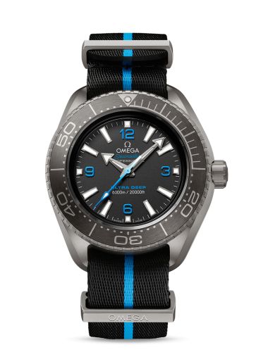 Omega Seamaster Planet Ocean Ultra Deep Titanium / Black / Nato 215.92.46.21.01.001