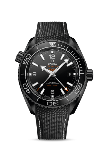 Omega Seamaster Planet Ocean 600M Co-Axial 45.5 Master Chronometer GMT Deep Black 215.92.46.22.01.001