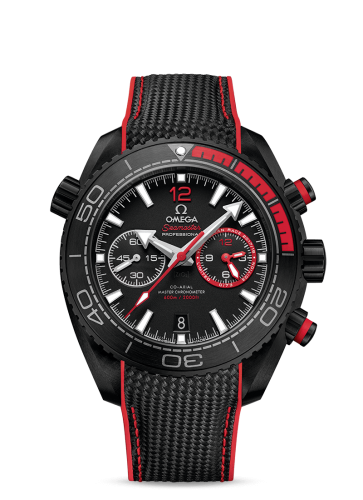 Omega Seamaster Planet Ocean 600M Co-Axial 45.5 Master Chronometer Chronograph Deep Black Red / Volvo Ocean Race 215.92.46.51.01.002