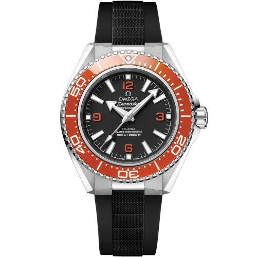 Omega Seamaster Planet Ocean 600M Co-Axial 42 Stainless Steel - Orange / Black / Rubber 217.32.42.21.01.003