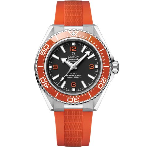 Omega Seamaster Planet Ocean 600M Co-Axial 42 Stainless Steel - Orange / Black / Rubber 217.32.42.21.01.004
