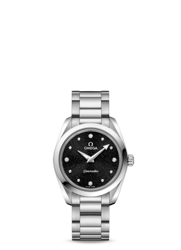 Omega Seamaster Aqua Terra 150M Quartz 28 Stainless Steel / Black / Bracelet 220.10.28.60.51.001