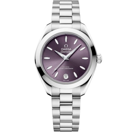 Omega Seamaster Aqua Terra 150M Master Co-Axial 30 Stainless Steel / Lavender / Bracelet 220.10.30.20.10.002