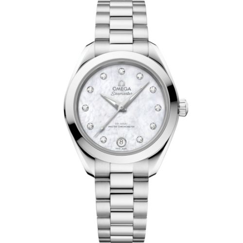 Omega Seamaster Aqua Terra 150M Master Co-Axial 30 Stainless Steel / MOP 220.10.30.20.55.001