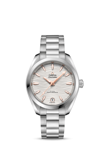 Omega Seamaster Aqua Terra 150M Master Chronometer 34 Stainless Steel / Silver-Waves / Bracelet 220.10.34.20.02.001