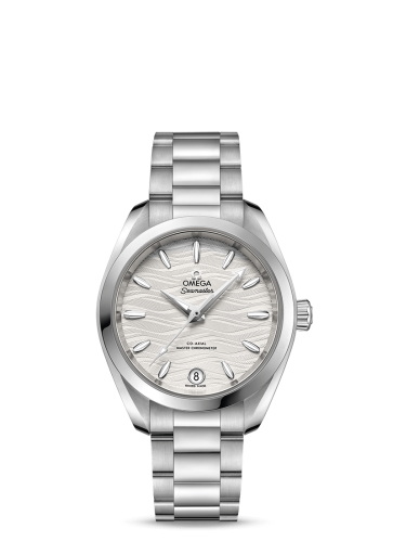 Omega Seamaster Aqua Terra 150M Master Chronometer 34 Stainless Steel / Silver-Waves / Bracelet 220.10.34.20.02.002