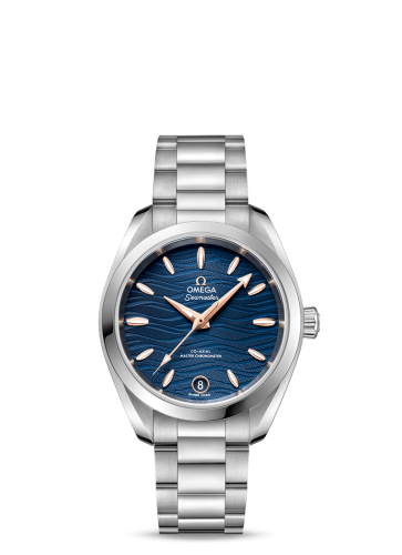 Omega Seamaster Aqua Terra 150M Master Chronometer 34 Stainless Steel / Blue-Waves / Bracelet 220.10.34.20.03.001