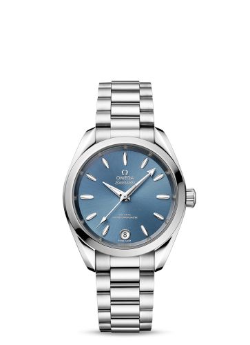 Omega Seamaster Aqua Terra 150M Master Chronometer 34 Stainless Steel / Sea Blue / Bracelet 220.10.34.20.03.002