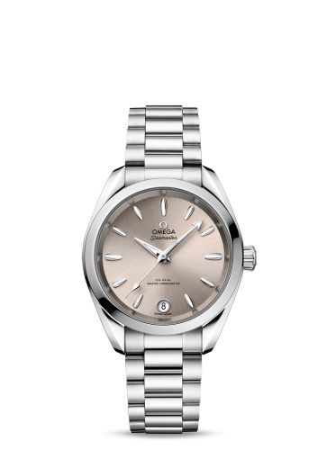 Omega Seamaster Aqua Terra 150M Master Chronometer 34 Stainless Steel / Sandstone / Bracelet 220.10.34.20.09.001