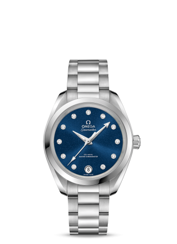 Omega Seamaster Aqua Terra 150M Master Chronometer 34 Stainless Steel / Blue / Bracelet 220.10.34.20.53.001