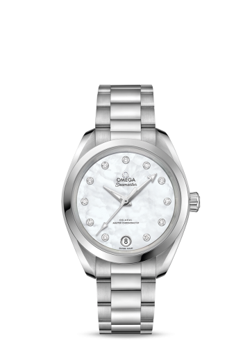 Omega Seamaster Aqua Terra 150M Master Chronometer 34 Stainless Steel / MOP / Bracelet 220.10.34.20.55.001