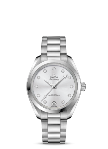 Omega Seamaster Aqua Terra 150M Master Chronometer 34 Stainless Steel / Greige / Bracelet 220.10.34.20.60.001