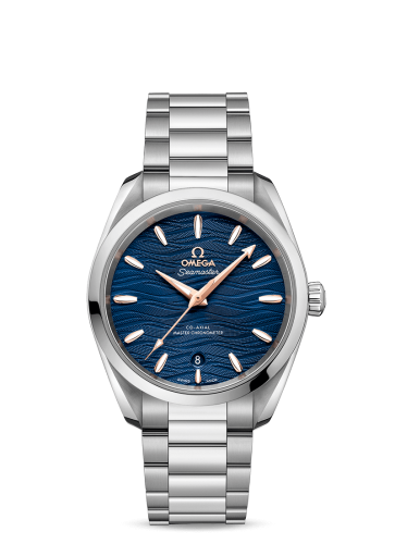 Omega Seamaster Aqua Terra 150M Master Chronometer 38 Stainless Steel / Blue-Waves / Bracelet 220.10.38.20.03.002
