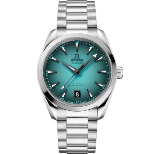Omega Seamaster Aqua Terra 150M Master Chronometer 38 Stainless Steel / Turquoise / Bracelet 220.10.38.20.03.005