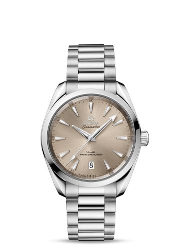 Omega Seamaster Aqua Terra 150M Master Chronometer 38 Stainless Steel / Sandstone / Bracelet 220.10.38.20.09.001