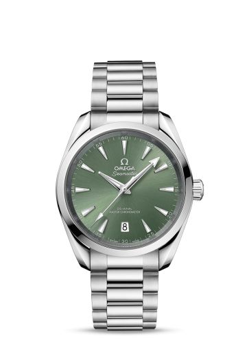 Omega Seamaster Aqua Terra 150M Master Chronometer 38 Stainless Steel / Bay Green / Bracelet 220.10.38.20.10.002