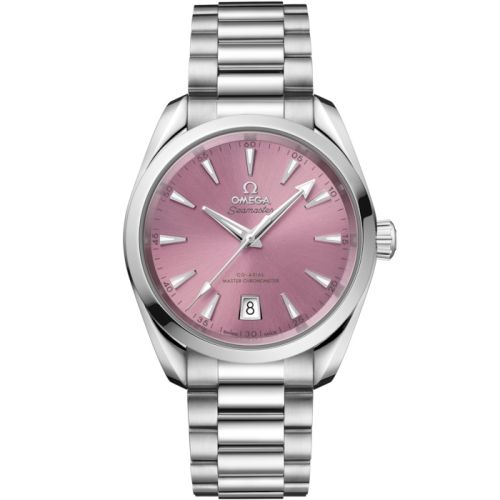 Omega Seamaster Aqua Terra 150M Shades Master Chronometer 38 Stainless Steel / Shell Pink / Bracelet 220.10.38.20.10.005