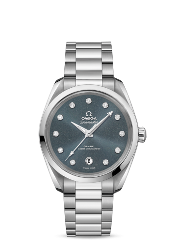 Omega Seamaster Aqua Terra 150M Master Chronometer 38 Stainless Steel / Blue Grey / Bracelet 220.10.38.20.53.001
