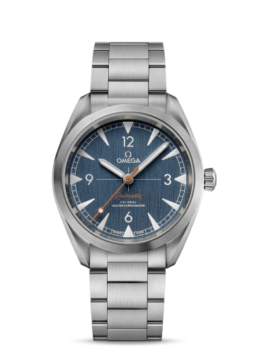 Railmaster Omega Co-Axial Master Chronometer 40 Stainless Steel / Blue / Bracelet 220.10.40.20.03.001