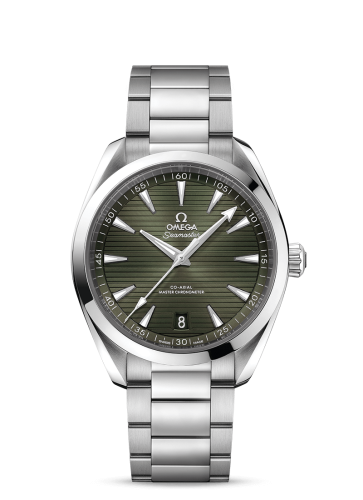 Omega Seamaster Aqua Terra 150M Master Chronometer 41 Stainless Steel / Green / Bracelet 220.10.41.21.10.001