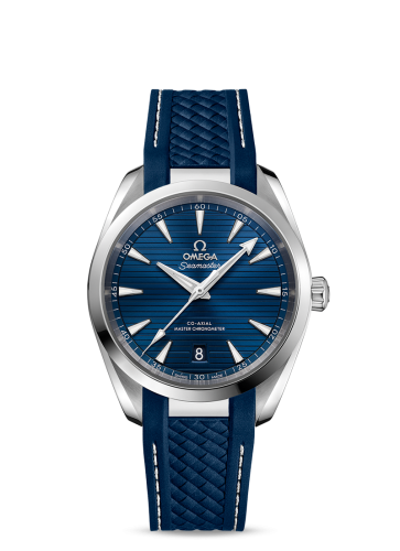 Omega Seamaster Aqua Terra 150M Master Chronometer 38 Stainless Steel / Blue / Rubber 220.12.38.20.03.001