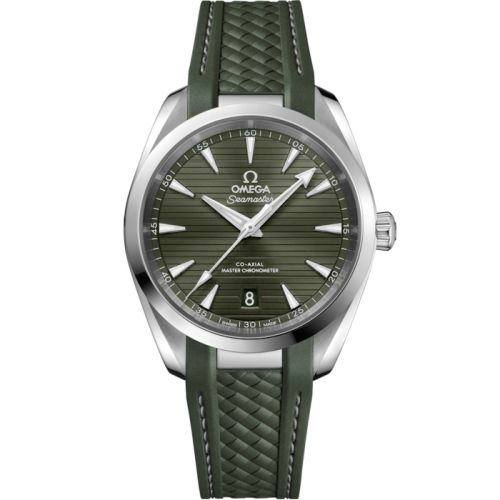 Omega Seamaster Aqua Terra 150M Master Chronometer 38 Stainless Steel / Green / Rubber 220.12.38.20.10.001