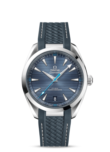 Omega Seamaster Aqua Terra 150M Master Chronometer 41 Stainless Steel / Blue / Rubber 220.12.41.21.03.002