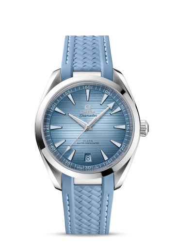 Omega Seamaster Aqua Terra 150M Master Chronometer 41 Stainless Steel / Summer Blue / Rubber 220.12.41.21.03.008