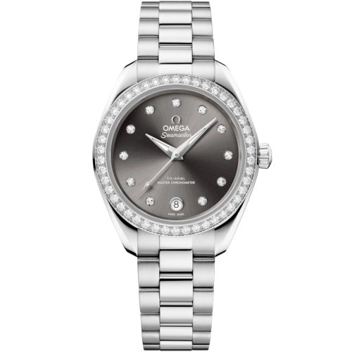 Omega Seamaster Aqua Terra 150M Master Co-Axial 30 Stainless Steel - Diamond / Grey - Diamond / Bracelet 220.15.30.20.56.001
