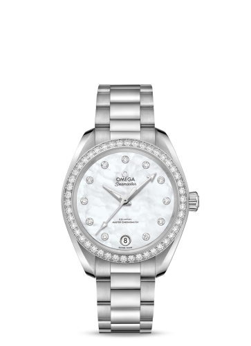 Omega Seamaster Aqua Terra 150M Master Chronometer 34 Stainless Steel / Diamond / MOP / Bracelet 220.15.34.20.55.001