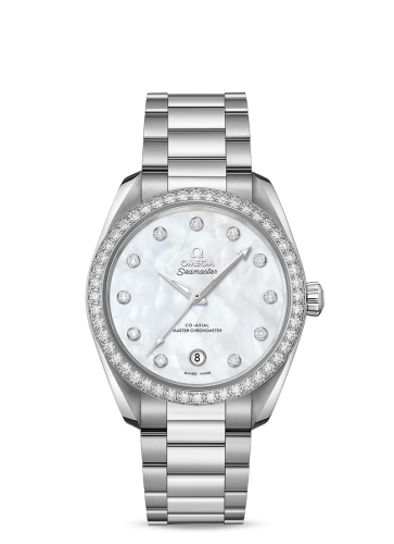 Omega Seamaster Aqua Terra 150M Master Chronometer 38 Stainless Steel / Diamond / MOP / Bracelet 220.15.38.20.55.001