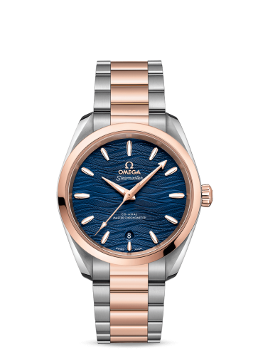 Omega Seamaster Aqua Terra 150M Master Chronometer 38 Stainless Steel / Sedna Gold / Blue-Waves / Bracelet 220.20.38.20.03.001