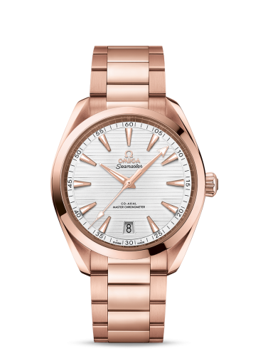 Omega Seamaster Aqua Terra 150M Master Chronometer 41 Sedna Gold / Silver / Bracelet 220.50.41.21.02.001