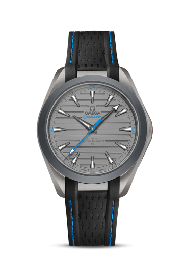 Omega Seamaster Aqua Terra 150M Master Chronometer 41 Ultra Light Titanium / Grey - Blue / Rubber 220.92.41.21.06.002