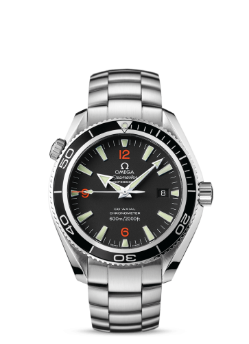 Omega Seamaster Planet Ocean 600M Co-Axial 42 Stainless Steel / Orange Numerals / Bracelet 2201.51.00
