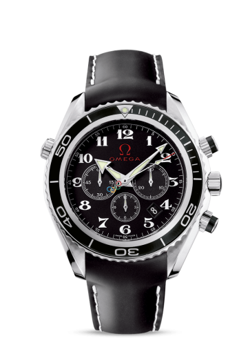 Omega Seamaster Planet Ocean 600M Co-Axial 45.5 Chronograph Stainless Steel / Black / Rubber / Olympic Timeless 222.32.46.50.01.001