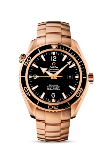 Omega Seamaster Planet Ocean 600M Co-Axial 45.5 Red Gold / Black / Bracelet 222.60.46.20.01.001