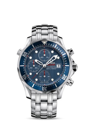 Omega Seamaster Diver 300M Automatic 41.5 Chronograph Stainless Steel / Blue / Bracelet 2227.80.00