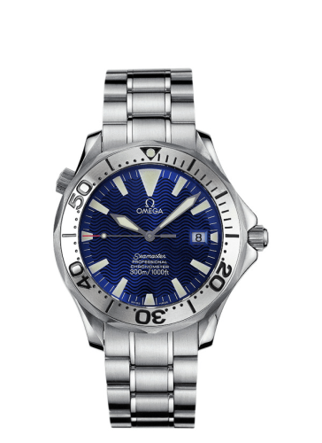 Omega Seamaster Diver 300M Automatic 41 Stainless Steel / Electric Blue / Bracelet / Royal Navy 2257.80.00