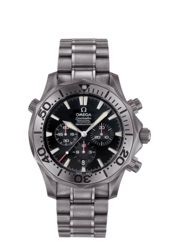 Omega Seamaster Diver 300M Automatic 41.5 Chronograph Titanium / Black / Bracelet / America’s Cup 2293.50.00
