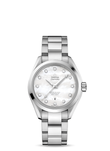 Omega Seamaster Aqua Terra 150M Master Co-Axial 34 Stainless Steel / MOP / Bracelet 231.10.34.20.55.002
