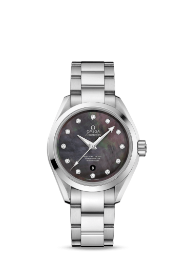 Omega Seamaster Aqua Terra 150M Master Co-Axial 34 Stainless Steel / Grey MOP / Bracelet 231.10.34.20.57.001