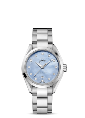 Omega Seamaster Aqua Terra 150M Master Co-Axial 34 Stainless Steel / Blue MOP / Bracelet 231.10.34.20.57.002