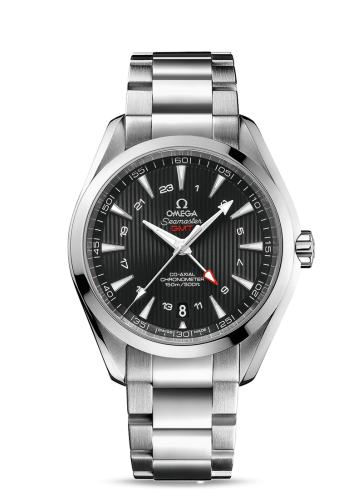 Omega Seamaster Aqua Terra 150M Co-Axial 43 GMT Stainless Steel / Black / Bracelet 231.10.43.22.01.001