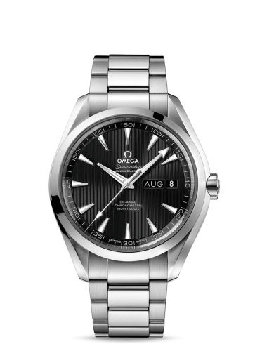 Omega Seamaster Aqua Terra 150M Co-Axial 43 Annual Calendar Stainless Steel / Black / Bracelet 231.10.43.22.01.002