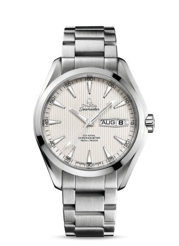 Omega Seamaster Aqua Terra 150m Co-Axial 43 Annual Calendar Stainless Steel / Silver / Bracelet 231.10.43.22.02.001